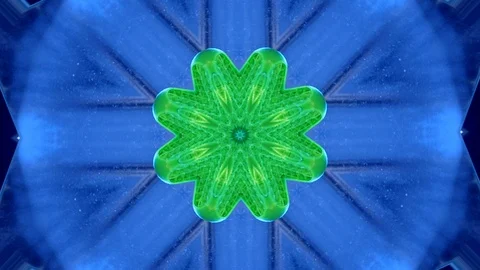Abstract kaleidoscope motion background. Stock Footage 100920817