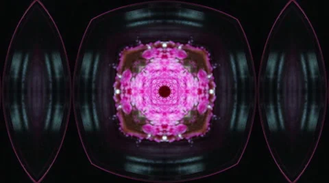 Abstract Kaleidoscope In Motion Stock-Footage 57316772