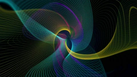 Abstract kaleidoscope motion graphics. Stock Footage 138092516