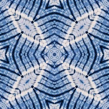Abstract kaleidoscope or endless pattern. Stock Illustration
