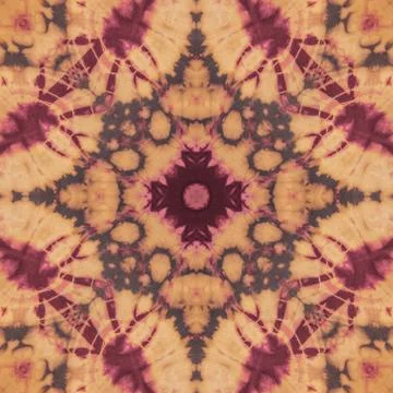 Abstract kaleidoscope or endless pattern. Stock Illustration