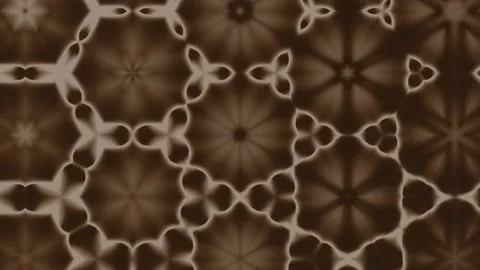 Abstract kaleidoscope pattern design animation Stock Footage 157677485