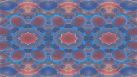 Abstract Kaleidoscope Pattern Stock Footage 289107249