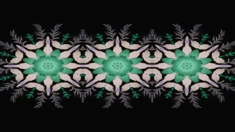 Abstract Kaleidoscope Pattern Stock Footage 289107420