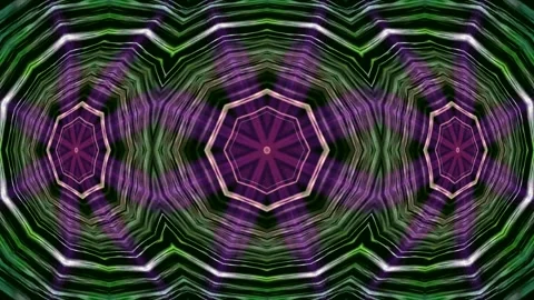 Abstract Kaleidoscope Pattern Stock Footage 289134056