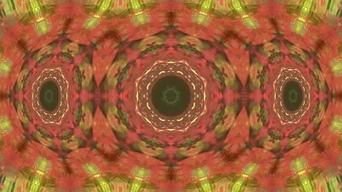 Abstract Kaleidoscope Pattern Stock Footage 289134594
