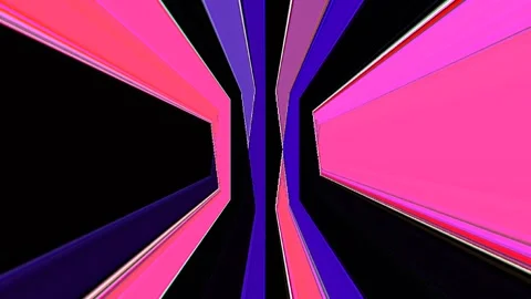 Abstract Kaleidoscope pattern with full colors. Magic mandala. 4k Stock Footage 298032792