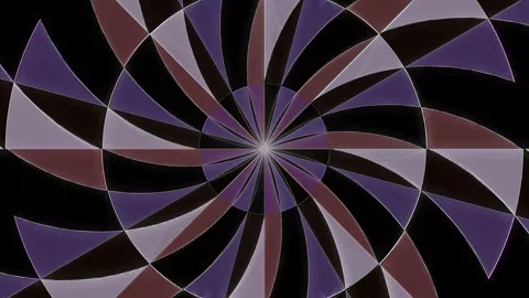 Abstract Kaleidoscope pattern with full colors. Magic mandala. 4k Stock Footage 310888388