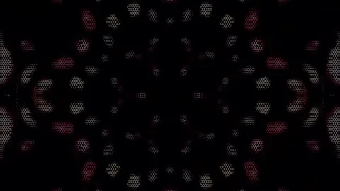 Abstract Kaleidoscope pattern with full colors. Magic mandala. 4k Stock Footage 322786367