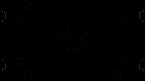 Abstract Kaleidoscope pattern with full colors. Magic mandala. 4k Stock Footage 325480673