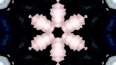 Abstract Kaleidoscope pattern with full colors. Magic mandala. 4k Stock Footage 327395519