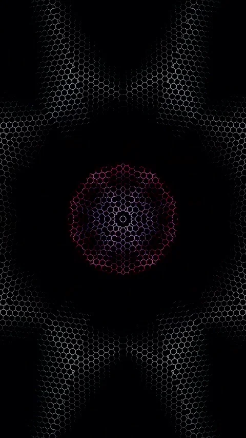 Abstract Kaleidoscope pattern with full colors. Magic mandala. 4k Stock Footage 327803486