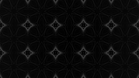Abstract kaleidoscope pattern.4k mandala animation on screen. Stock Footage 332584132
