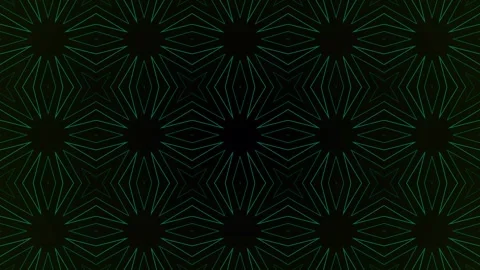 Abstract kaleidoscope pattern.4k mandala animation on screen. Vídeo Stock 332584149