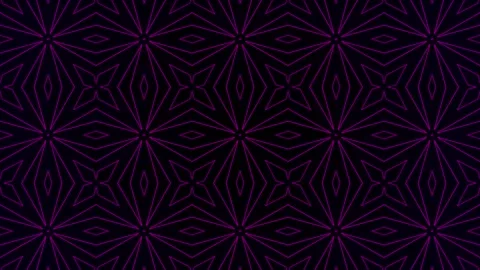Abstract kaleidoscope pattern.4k mandala animation on screen. Stock Footage 332584150