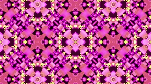 Abstract Kaleidoscope Patterns. 4K Motion Graphics Background. Stock Footage 142421712