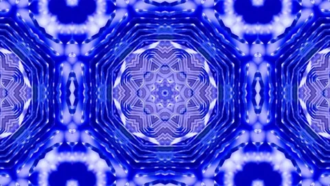Abstract Kaleidoscope Patterns. 4K Motion Graphics Background. Stock Footage 142422084