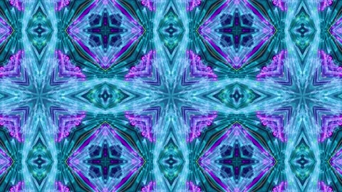 Abstract Kaleidoscope Patterns. 4K Motion Graphics Background. Stock Footage 142741535