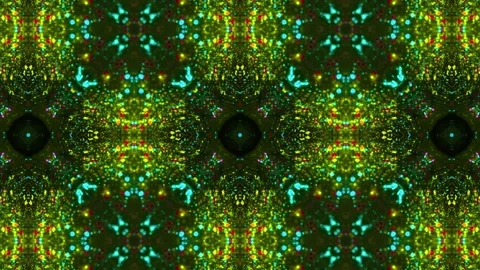 Abstract Kaleidoscope Patterns. 4K Motion Graphics Background. Stock Footage 143761348