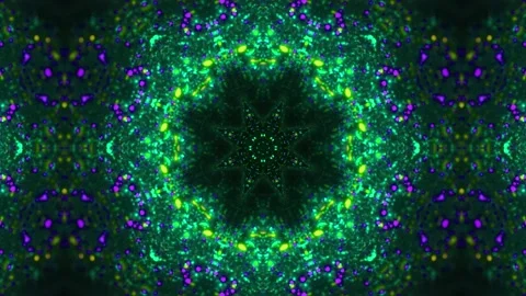 Abstract Kaleidoscope Patterns. 4K Motion Graphics Background. Stock Footage 143762399