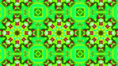 Abstract Kaleidoscope Patterns. 4K Motion Graphics Background. Stock Footage 143766942