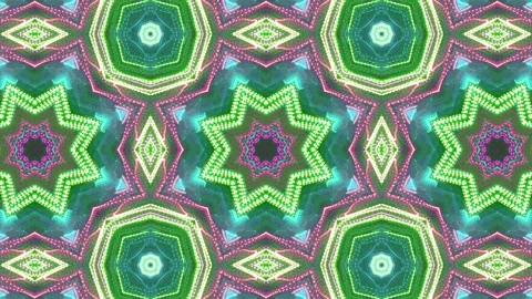 Abstract Kaleidoscope Patterns. 4K Motion Graphics Background. Stock Footage 143951580