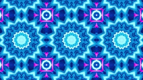 Abstract Kaleidoscope Patterns. 4K Motion Graphics Background. Stock Footage 143959116