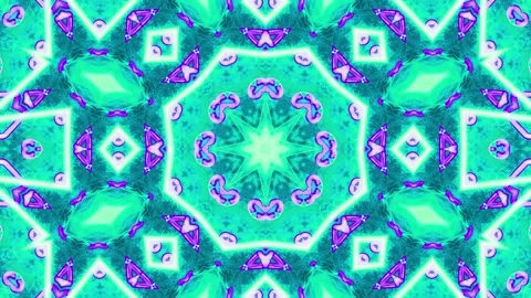 Abstract Kaleidoscope Patterns. 4K Motion Graphics Background. Stock Footage 143960781