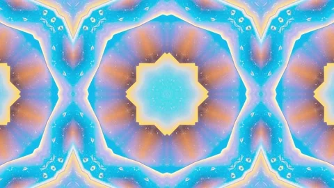 Abstract Kaleidoscope Patterns. 4K Motion Graphics Background. Stock Footage 143960785