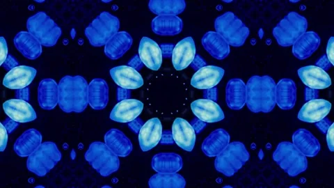 Abstract Kaleidoscope Patterns. 4K Motion Graphics Background. Stock Footage 143961686