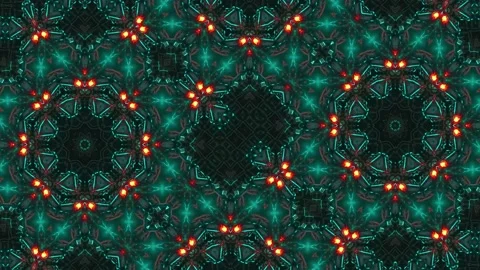 Abstract Kaleidoscope Patterns. 4K Motion Graphics Background. Stock Footage 143991624