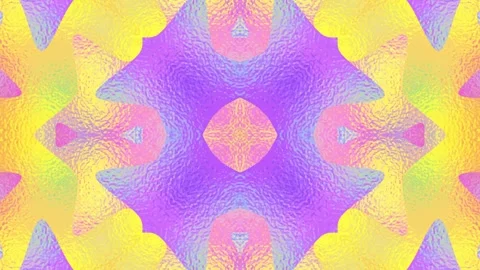 Abstract kaleidoscope seamless looping multicolor animation. Vj loops. 4K Stock Footage 253804433