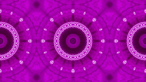 Abstract Kaleidoscope Sequence Patterns. 4K Animation Background. Stock Footage 143962122