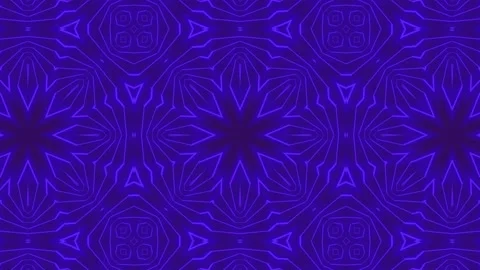 Abstract Kaleidoscope Sequence Patterns. 4K Animation Background. Stock Footage 143994527