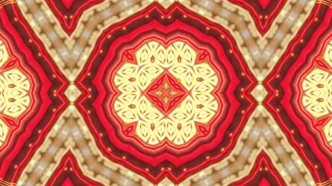 Abstract Kaleidoscope Sequence Patterns. 4K Animation Background. Stock Footage 143998996