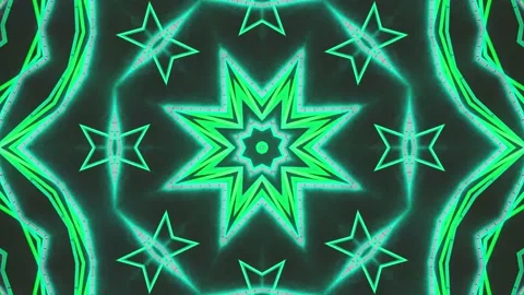Abstract Kaleidoscope Sequence Patterns. 4K Animation Background. Stock Footage 144858087