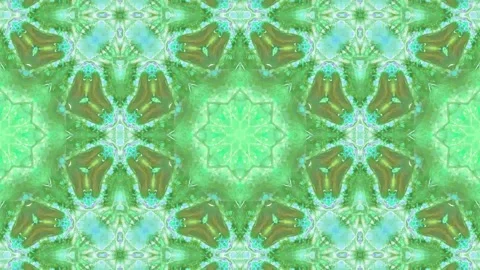 Abstract Kaleidoscope Sequence Patterns. 4K Animation Background. Stock Footage 144858382
