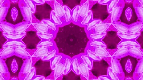 Abstract Kaleidoscope Sequence Patterns. 4K Animation Background. Stock Footage 144858996
