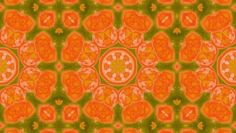 Abstract Kaleidoscope Sequence Patterns. 4K Animation Background. Stock Footage 144859539