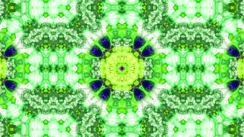 Abstract Kaleidoscope Sequence Patterns. 4K Animation Background. Stock Footage 144859787