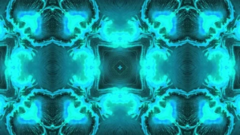 Abstract Kaleidoscope Sequence Patterns. 4K Animation Background. Stock Footage 145172944