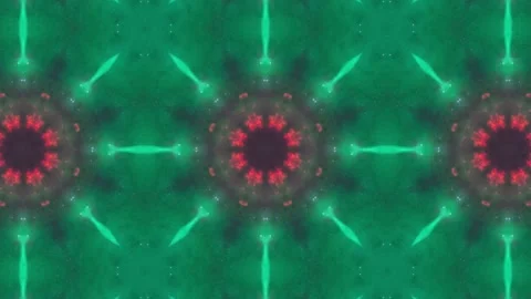 Abstract Kaleidoscope Sequence Patterns. 4K Animation Background. Stock Footage 145177537