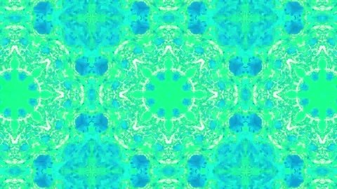 Abstract Kaleidoscope Sequence Patterns. 4K Animation Background. Stock Footage 145177542