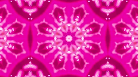 Abstract Kaleidoscope Sequence Patterns. 4K Animation Background. Stock Footage 145179775