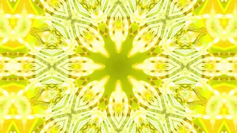 Abstract Kaleidoscope Sequence Patterns. 4K Animation Background. Stock Footage 145179776