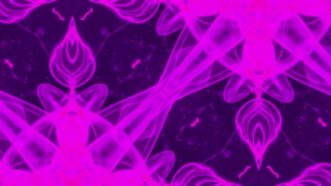 Abstract Kaleidoscope Sequence Patterns. 4K Animation Background. Stock Footage 155527594