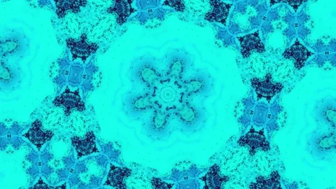 Abstract Kaleidoscope Sequence Patterns. 4K Animation Background. Stock Footage 155695442
