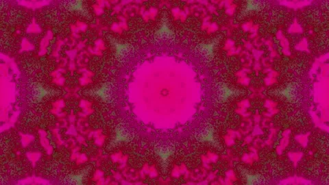 Abstract Kaleidoscope Sequence Patterns. 4K Animation Background. Stock Footage 155695551