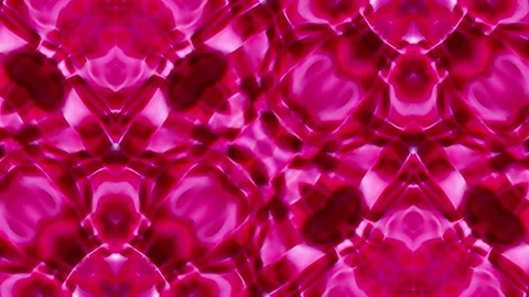 Abstract Kaleidoscope Sequence Patterns. 4K Animation Background. Stock Footage 155717286