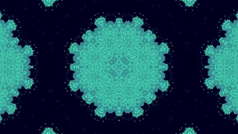 Abstract Kaleidoscope Sequence Patterns. 4K Animation Background. Video stock 155927088